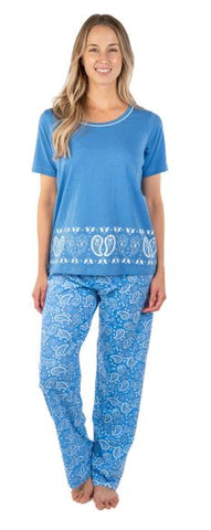 LARISSA - Short-sleeved pyjama and long pants Patricia Lingerie®