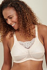 LE MIGNON - Trulife wireless bra with lace insert