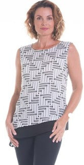ILLY -Blouse sans manches Collection Amanda