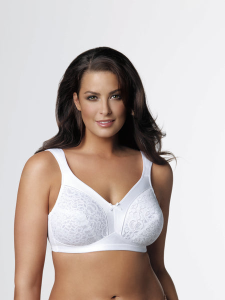 THE SAFETY - Playtex wireless bra with lace cups – Boutique Intimoda