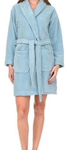 MELISSA - Short fleece robe by Patricia Lingerie®