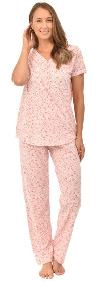 TANIA - Pyjama à manches courtes et pantalon long Patricia Lingerie®