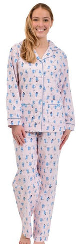 BEATRICE - 100% cotton flannel pyjama by Patricia Lingerie®