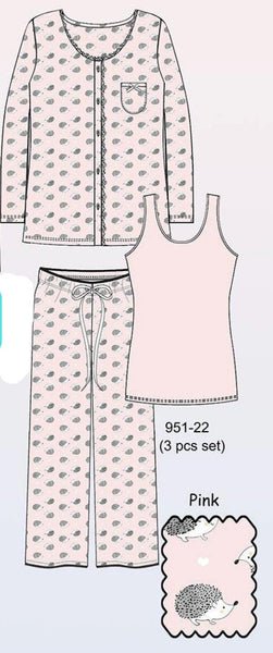 MAEVA - Pyjama 3 pièces par Patricia Lingerie®