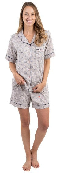 MILANA- Classic pyjamas with boxer shorts by Patricia Lingerie®