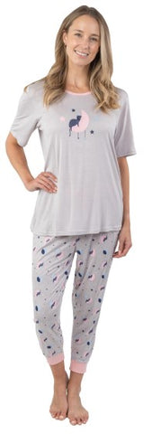 MARIE-ANNE - Pyjama with capri by Patricia Lingerie