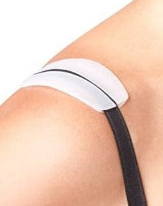 Silicone pads for bra straps
